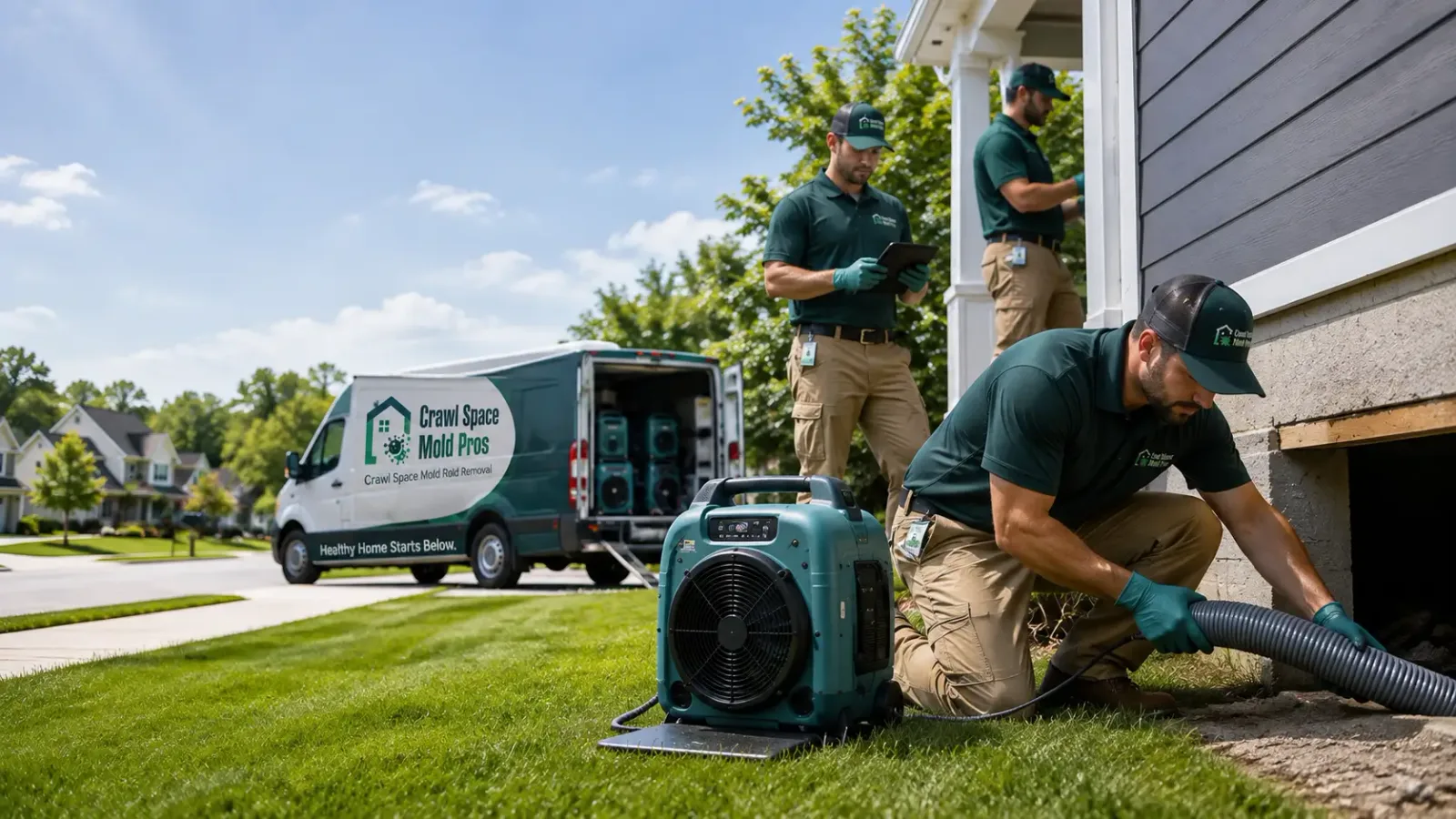 Crawl Space Mold Removal in Madera, CA